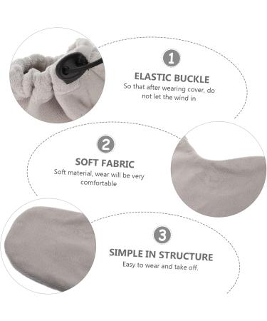 Healeved 1 Pair Wax Therapy Warm Foot Cover Hands Paraffin Wax Socks Karite Foot Skin Care Foot Therapy Warming Cover Beauty Wax Therapy Foot Wrapping Cover Practical Foot Spa Wrap Plush - Buy Online on GoSupps.com