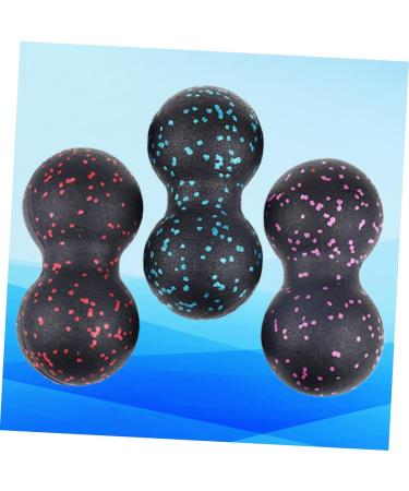 Buy Gatuida 3-St Peanut Yoga Roller & Spiky Massage Balls - Best Fitness & Physical Therapy Tool for Pain Relief - International Shipping Available - Buy Online on GoSupps.com