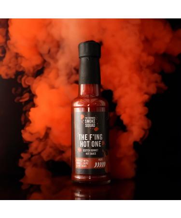 Scotch Bonnet Hot Sauce | Extra Hot & Spicy 150ml | The F'ing Hot One by The Cornish Smoke Squad - Buy Online on GoSupps.com