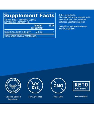 Bulletproof Liposomal Glutathione Force Antioxidant Capsules 30 Count Supplement for Liver Health and Immune Support 30 Servings Packaging May Vary 30 Count (Pack of 1) - Buy Online on GoSupps.com