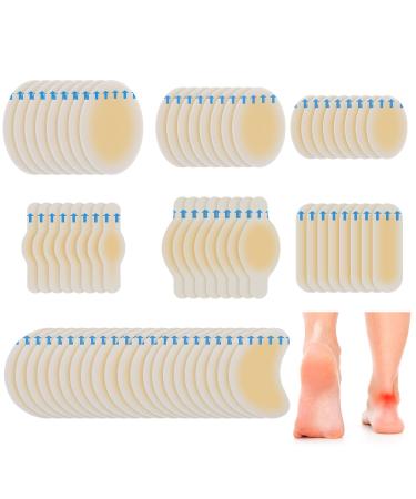 80 Pieces Foot Blister Protection Blister Bandaids for Feet Blister Patches Heel Protectors for Blisters Waterproof Bandaids Seal Adhesive Blister Pads Blister Gel Guard for Foot  Toe  Heel - Buy Online on GoSupps.com