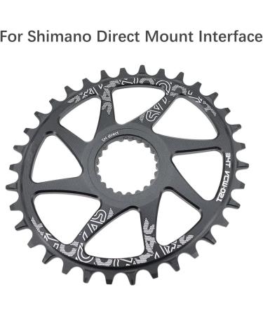DJC 12s Oval Direct Mount Chainring for Shimano M6100 M7100 M8100 M8130Â M9100 M9120 Mt900 XTR SLX 32T - Buy Online on GoSupps.com