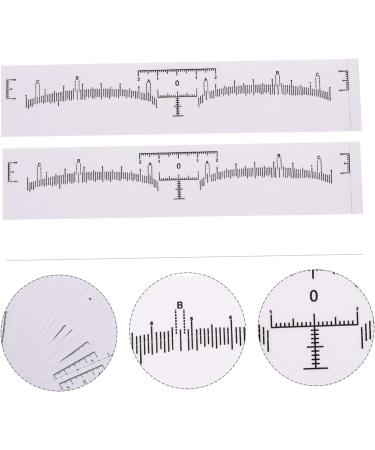 Angoily 100pcs Eyebrow Position Tattooing Three-point Positioning Measuring Make Creative - Buy Online on GoSupps.com