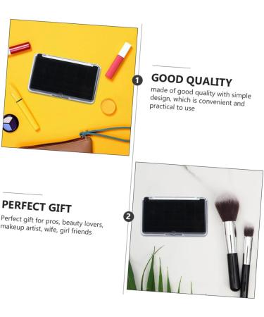 NOLITOY 2pcs 24 Empty Eye Shadow Box Blush for Cheeks Cosmetic Case Magnetic Paint - Buy Online on GoSupps.com