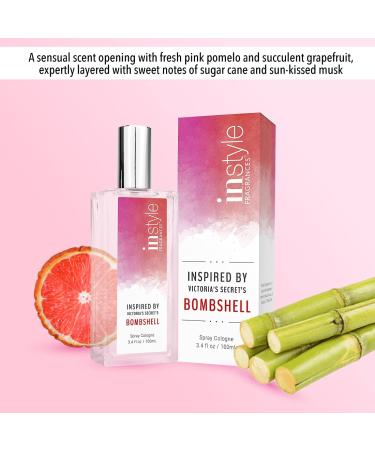 Instyle Fragrances Bombshell Inspired Womens Eau de Toilette | Vegan & Paraben Free | 3.4 oz - Buy Online on GoSupps.com