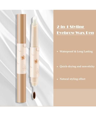 Buy Boobeen Brow Wax Clear - Waterproof Eyebrow Styling Pencil | Long-Lasting Hold & Slanted Tip Application - International Shipping Available - Buy Online on GoSupps.com