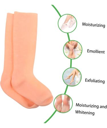 VINTORKY 1 Pair moisturizing Long Socks for Overnight Skin moisturizing moisturizing Socks for Foot Care Lotion moisturizing Long Socks Soft spa moisturizing Socks - Buy Online on GoSupps.com