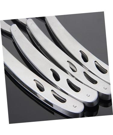 Doitool Vintage Stainless Steel Bald Shaver Holder for Men | Inox Shaving Razor & Hair Clip - Durable & Stylish - Buy Online on GoSupps.com