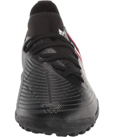 adidas Edge.3 Turf Soccer Shoe 9 - Core Black/White/Vivid Red | Unisex - Buy Online on GoSupps.com