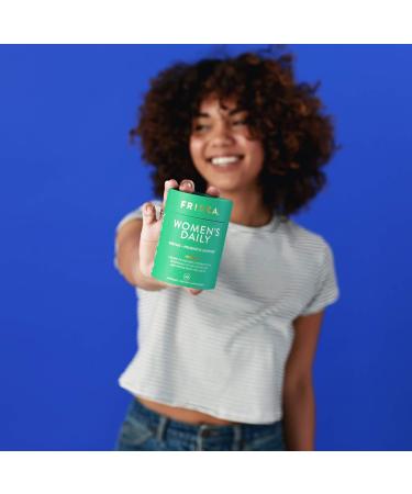 FRISKA Women's Daily Digestive Enzyme & Probiotics Supplement - 30 Capsules for Female Digestion, Immune & Urinary Health - Buy Online on GoSupps.com