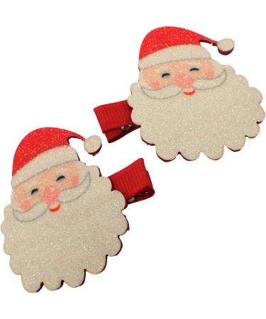 Topkids Accessories Christmas Hair Clips for Girls Hair Clips Women Cute Festive Themed Crocodile Clips Hair Pairs and Single Small Hair Clips Christmas Polar Bear and Penguin Curl Clips (Santa Claus) - Buy Online on GoSupps.com