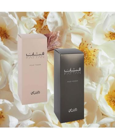 RASASI Fattan for Men and Women - Eau De Parfum 50ML (1.7oz) - Xtra Value Collection - Neroli Jasmine Iris Rose Vetiver &Patchouli Xtra Value Pack Fattan EDP - Buy Online on GoSupps.com