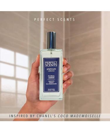 Perfect Scents Fragrances | Inspired by Chanel s Coco Mademoiselle | Platinum Collection | Floral Amber | Women s Eau de Parfum | Vegan Paraben & Phthalate Free | Never Tested on Animals | 3.4 Fl Oz Chanel's Coco Mademoiselle - Buy Online on GoSupps.com