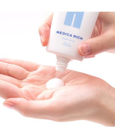 Kose Cosmeport Coen Rich Medica Hand Milk 60g - Moisturizing & Medicated Hand Cream for Dry Skin | International Shipping - Buy Online on GoSupps.com