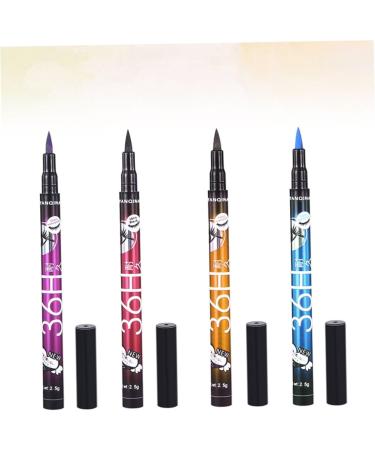 FOMIYES Eye Liner Pencils Black Waterproof Eyeliner Colorful Eyeliner Water Proof Waterproof Pen 1 count (Pack of 1) As Shown - Buy Online on GoSupps.com