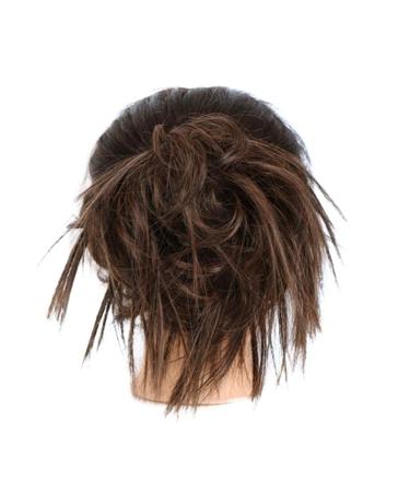 Messy Bun Hair Piece for Women Synthetic Tousled Updo Messy Bun Hair Pieces Hair Scrunchies Extensions with Elastic Band Ponytails Hair Extensions for Women Fake Hair Accessories for Women Girls 2M30