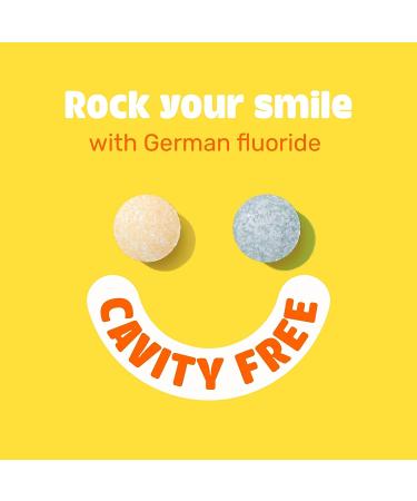 Dr. NOAH O-Bits Xylitol Toothpaste Tablets with Fluoride | Citrus Yuja Mint Flavor | 30 Tabs | Eco-Friendly Zero Waste Toothpaste for Travel, Camping & Fishing - Buy Online on GoSupps.com