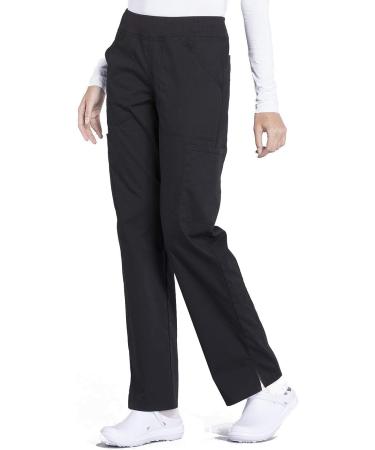 Workwear Professionals Women's Scrubs Pull-On Cargo Pant | Soft Stretch Fabric | Medium, Black - WW170 - Buy Online on GoSupps.com