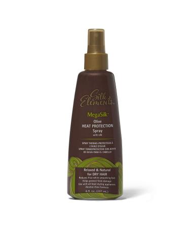 Silk Elements Megasilk Olive Heat Protection Spray - 8oz (Pack of 1) - Buy Online on GoSupps.com