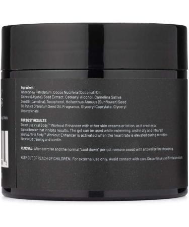 Viral Body Workout Enhancer Sweat Cream 5oz Jar | Thermogenic Heat Gel for Faster Sweat | Maximize Workout & Improve Cardio - Buy Online on GoSupps.com