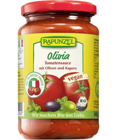  Rapunzel Rapunzel Olivia Organic Tomato Sauce 330 ml Pack of 6 - Buy Online on GoSupps.com