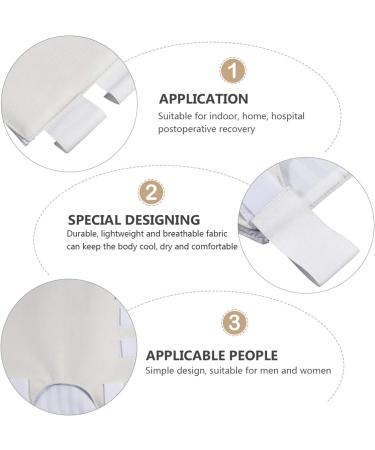 ARTIBETTER Rib and Chest Support Brace - Breathable Binder for Broken Ribs - 40x38cm - Buy Online on GoSupps.com