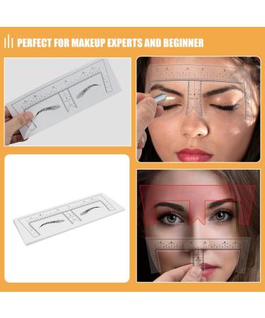 PLAFOPE 10pcs Eyebrow Design Ruler Shape Eyebrow Shaping Template Drawing Tool Makeup Tools Disposable - Buy Online on GoSupps.com