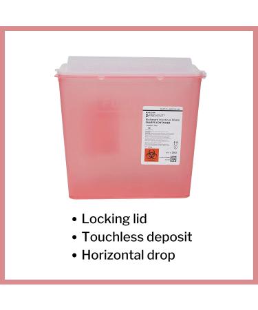 McKesson Prevent Biohazard Sharps Container - 1.25 gal Red Plastic - 1 Count - Buy Online on GoSupps.com