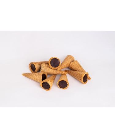 The Best Part - Mini Crispy Cone Filled with 72% Dark Chocolate Cocoa | Vegan | Sustainable Cocoa and Palm Oil Free | Made In France - Buy Online on GoSupps.com