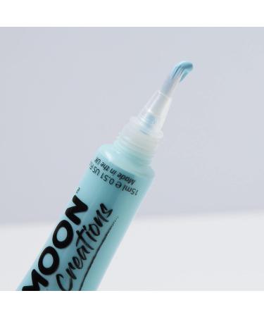 Moon Creations Lime Green Face & Body Paint Tube w/ Brush | 15ml | Cruelty-Free | Made in UK | For Kids & Adults | Ideal for Festivals & Halloween - Buy Online on GoSupps.com
