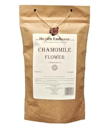 Health Embassy Chamomile Flower Tea | Matricaria L | Camomille Fleur Tisane 100g