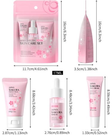 Skincare Set For Teenage Girls Skincare Sets Beauty Skincare Kit Non-Greasy Refreshing Texture Face Care Tool Essence Eye Cream Face Cream - Buy Online on GoSupps.com
