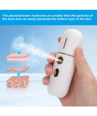 Portable Face Steamer Atomized Water Molecules Small and Exquisite Shape Design Easy to Carry Used For Skin Hydration In Dry Environments. - Buy Online on GoSupps.com