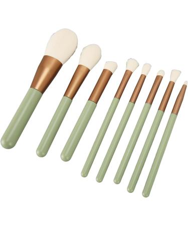 Cosmetic Brush Set 8 Pieces Makeup Brushes Portable Multifunctional Strong Handle High Density Synthetic Fiber for Home - Buy Online on GoSupps.com