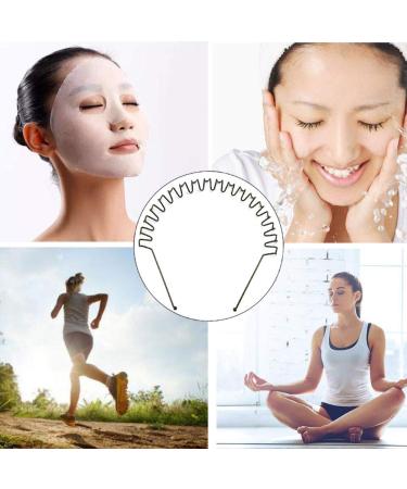 LOVINSHOW 10 Pcs Metal Headbands - Fashionable Unisex Black Hair Bands for Home, Outdoor, Sports & Yoga - Buy Online on GoSupps.com
