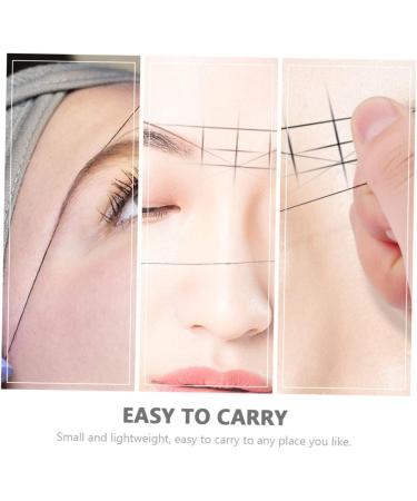 Didiseaon 8 Pcs Ink Pattern Embroidery Thread Ruler Ink Wire Embroidered Eyebrow Ink Draw a Line Wire Box - Buy Online on GoSupps.com