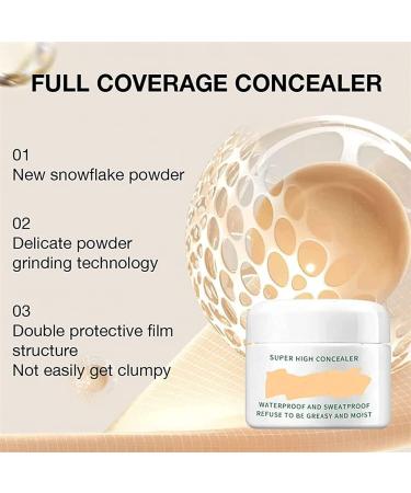 UHC Perfect Concealer - Full Coverage, Color Correcting, Long Lasting & Waterproof Concealer (Natural White) - Buy Online on GoSupps.com