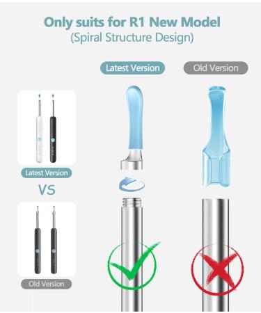 Bebird Replacement Tips Ear-10 PCS Ear Wax Removal Tips for Wet/Dry Earwax Cleaning- Original BEBIRD Ear Cleaner Tips Ear Wax Removal Tool Set for R1 /W3/R3/M9/T15/X3/D3Pro/X1+Plus (Dia. 3.5mm) - Buy Online on GoSupps.com