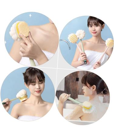 Beavorty Bath Brush Cleaning Scrubber - Shower Scrubber with Handle for Body Exfoliation and Scrubbing - Buy Online on GoSupps.com