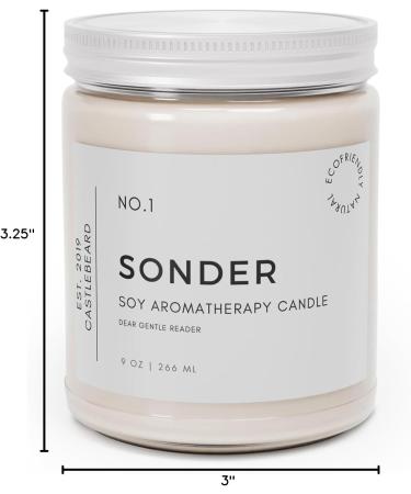 Dearest Gentle Reader 9oz Soy Wax Aromatherapy Candle - Eco-Friendly & Premium Scented Candle for Home | International Shipping Available - Buy Online on GoSupps.com