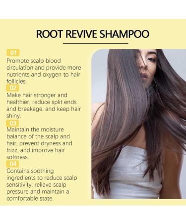 2PCS Ginseng Hair Growth Shampoo Cleansing Scalp Hair Follicles Anti Dandruff Oil Control Strengthen Hair Roots Moisturizing Shampoo - Buy Online on GoSupps.com