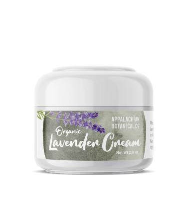 Appalachian Botanical Co Organic Lavender Cream  2 oz - Lavender Hand Cream - Body Cream - Face Cream - Lavender Lotion 2 Ounce (Pack of 1) - Buy Online on GoSupps.com