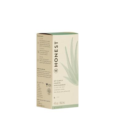 Buy Honest Beauty Get Clarity Cream to Foam Acne Cleanser for Oily Skin | Vegan Cruelty-Free Colloidal Sulfur & Apple AHAs | 4 fl oz - Buy Online on GoSupps.com