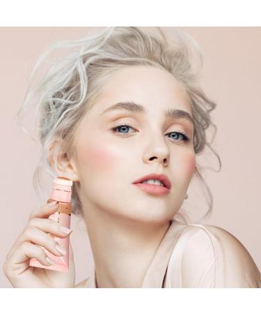 Velvet Liquid Blush | Gentle and Long-Lasting Liquid Velvet Blush - Portable Blush Stick with Cushion Applicator for Home Gathering Dating Working Traveling 01 - Buy Online on GoSupps.com