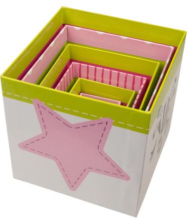 Goki 58481 Multicolored Stacking Cubes - Africa Toy for Creative Play | International Shipping Available - Buy Online on GoSupps.com