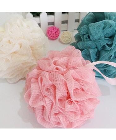 Beaupretty 5 Pcs Mesh Bath Sponges - Exfoliating Shower Loofah Puff for Kids & Adults | Soft Body Wash Pouf & Bubble Making Ball - Buy Online on GoSupps.com