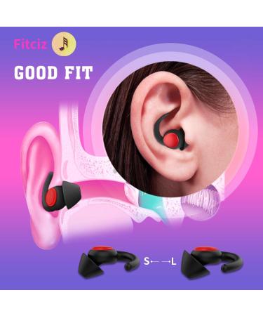 Fitciz Concert Ear Plugs for Music High Fidelity Ear Plugs for Musician Noise Reduction Hearing Protection Festival DJ s Drummers Concert earplugs - Buy Online on GoSupps.com