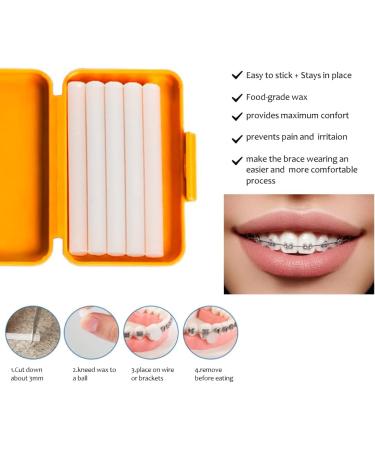 Portable Jaw-Friendly Oral Care Set - 2 Piece Travel Kit with Interdental Brushes Waxsee and Toothbrush - Perfect for Patients (Purple & Orange) - Buy Online on GoSupps.com
