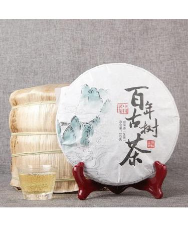 HELLOYOUNG 357g de g teau de th Pu'er cru naturel d'arbre ancien chinois Aliment vert sans additifs purement fait la main avec une saveur intense Th pu-erh Pu'er Tea - Buy Online on GoSupps.com
