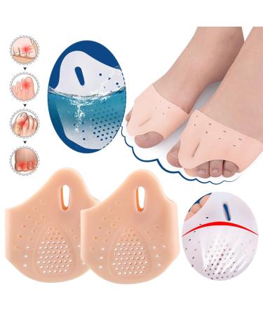 Asieit Midfoot Cushion & Toe Spreader - Pain Relief Foot Care Tool for Bunions Overlapping Toes & Pedicure | Soft Breathable Comfort - 1 Pair - Buy Online on GoSupps.com